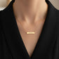 Personalized Japanese Plate Necklace for Women