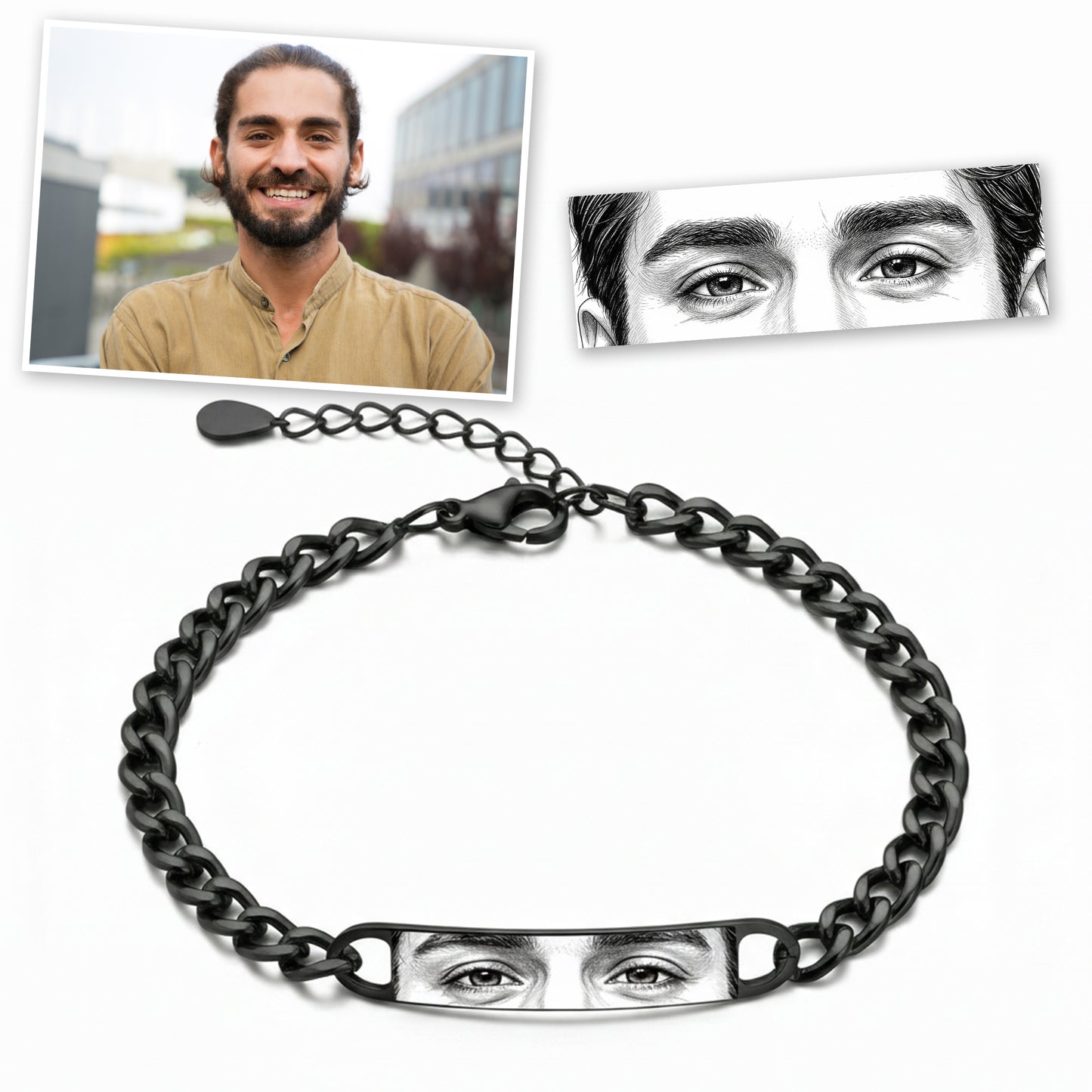 Personalized Manga Bracelet