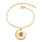 Japanese Kanji Medallion Bracelet for Women